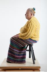 and more Whole Body Woman Artistic poses White Casual Overweight Wrinkles